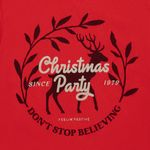 Camiseta--con-grafico-de-navidad-para-niña-Ropa-nina-Rojo