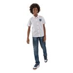 Camisa-manga-corta-para-niño-Ropa-nino-Blanco