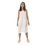 Vestido-largo-manga-sisa-para-niña-Ropa-nina-Gris