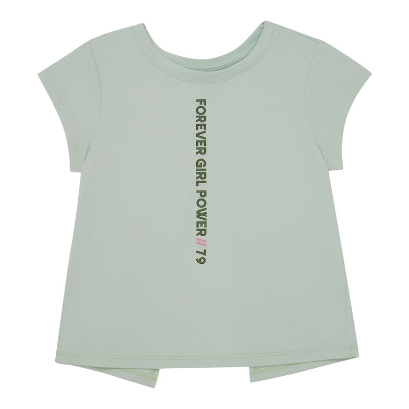 Camiseta-manga-corta-deportiva-para-bebe-niña-Ropa-bebe-nina-Verde