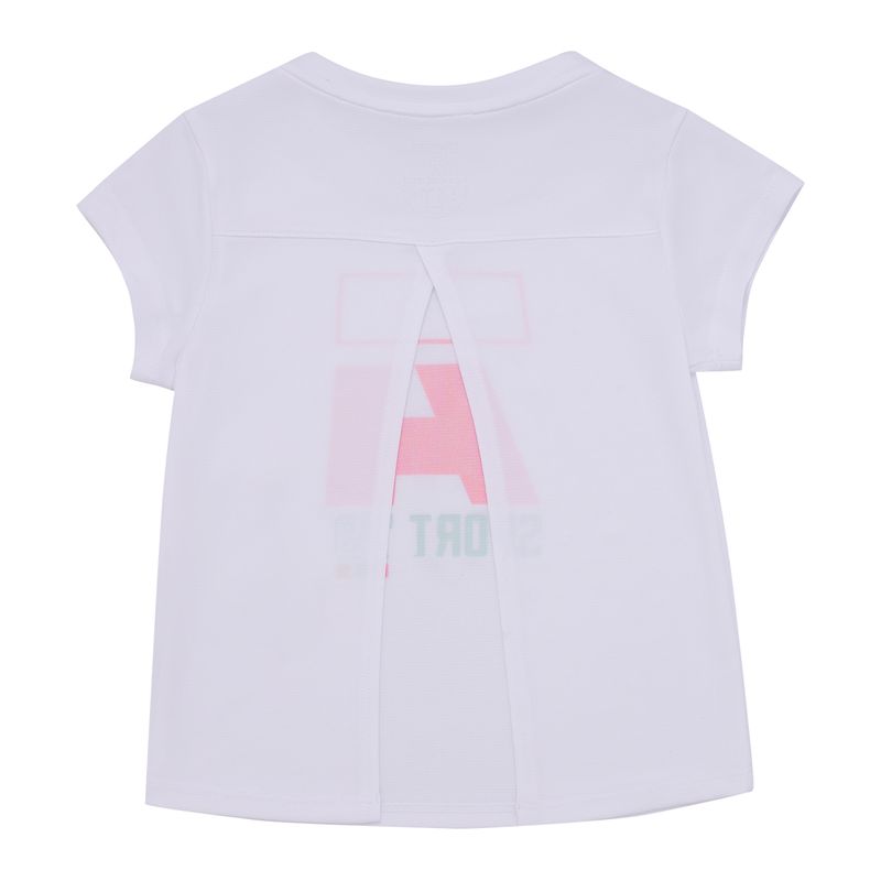 Camiseta-manga-corta-deportiva-para-bebe-niña-Ropa-bebe-nina-Gris