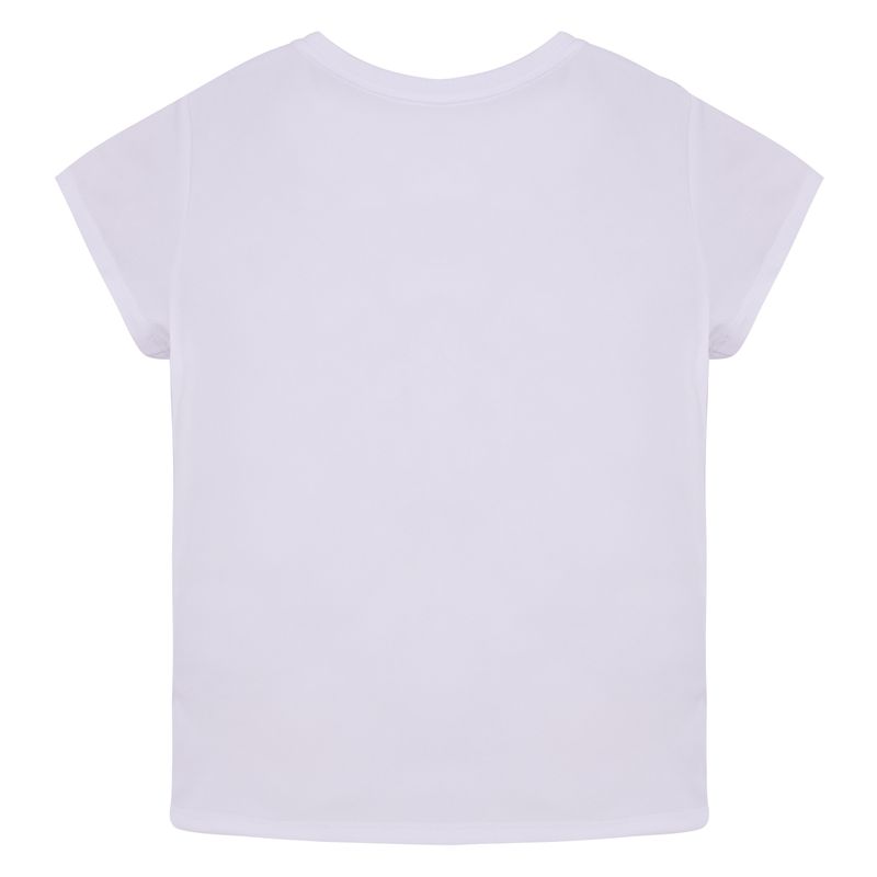 Camiseta-manga-corta-deportiva-para-niñas-Ropa-nina-Gris