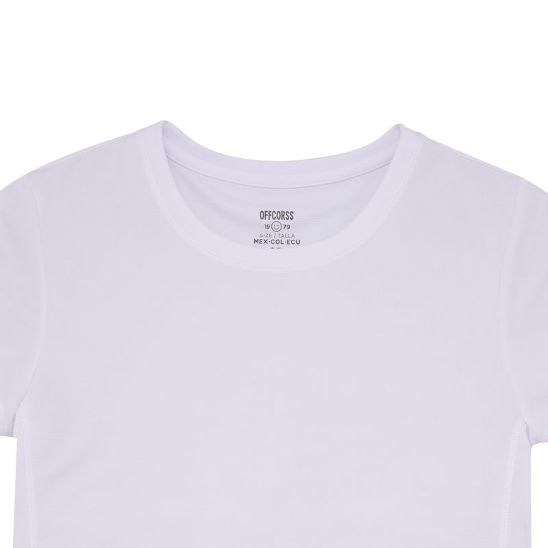 Camiseta-manga-corta-deportiva-para-niñas-Ropa-nina-Gris