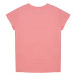 Camiseta-manga-corta-deportiva-para-niñas-Ropa-nina-Rosado