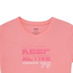 Camiseta-manga-corta-deportiva-para-niñas-Ropa-nina-Rosado