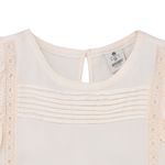 Camisa-manga-corta-para-niñas-Ropa-nina-Amarillo