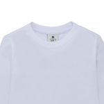 Camiseta-manga-larga-para-bebes-Bebes-Unisex-Blanco