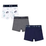 Set-x3-boxer-para-bebe-niño-Ropa-bebe-nino-Blanco