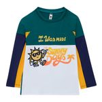 Camiseta-manga-larga-de-baño-para-bebe-niño-Ropa-bebe-nino-Verde