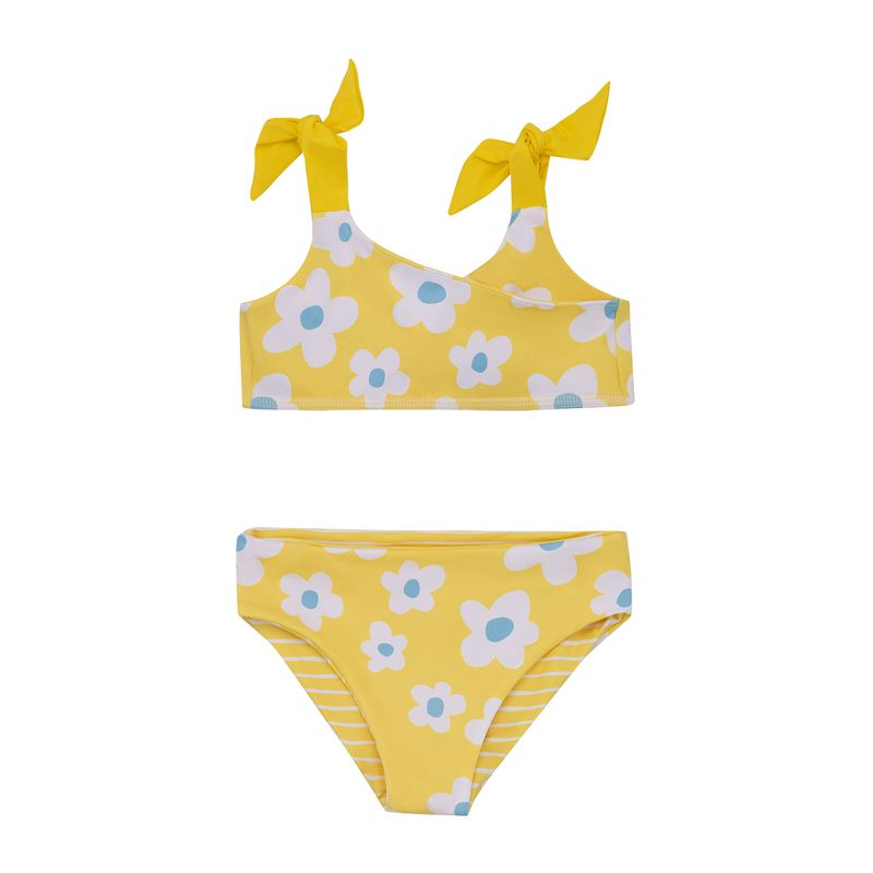 Vestido-de-baño-bikini-doble-faz-para-bebe-niña-Ropa-bebe-nina-Amarillo