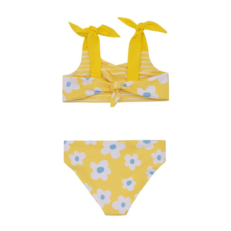 Vestido-de-baño-bikini-doble-faz-para-bebe-niña-Ropa-bebe-nina-Amarillo