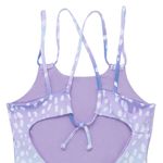 Vestido-de-baño-entero-manga-sisa-para-niñas-Ropa-nina-Morado