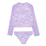 Vestido-de-baño-tankini-para-niñas-Ropa-nina-Morado