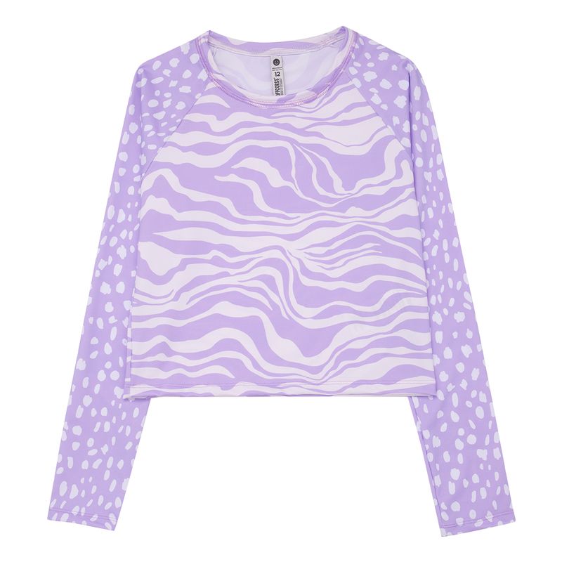 Vestido-de-baño-tankini-para-niñas-Ropa-nina-Morado