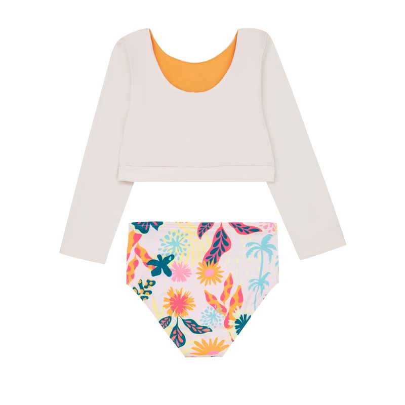 Vestido-de-baño-tankini-para-bebe-niña-Ropa-bebe-nina-Gris