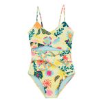 Vestido-de-baño-entero-manga-sisa-para-bebe-niña-Ropa-bebe-nina-Amarillo