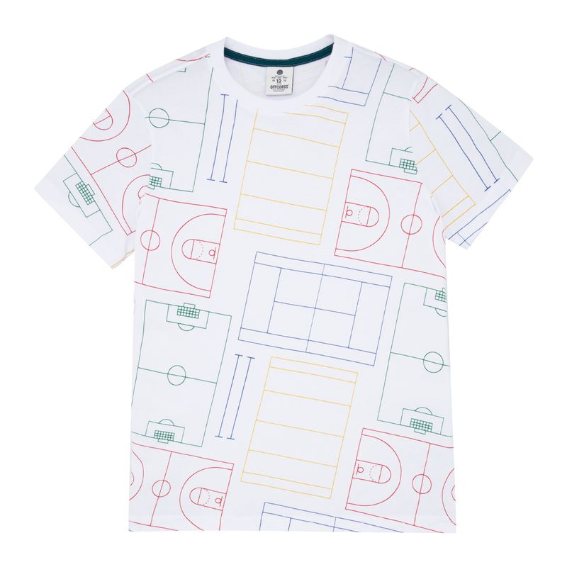 Conjunto-de-camiseta-y-pantalon-de-sudadera-para-niños-Ropa-nino-Blanco