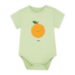 Body-manga-corta-para-recien-nacidos-Recien-nacido-Unisex-Verde