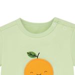 Body-manga-corta-para-recien-nacidos-Recien-nacido-Unisex-Verde