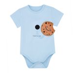 Body-manga-corta-para-recien-nacidos-Recien-nacido-Unisex-Azul