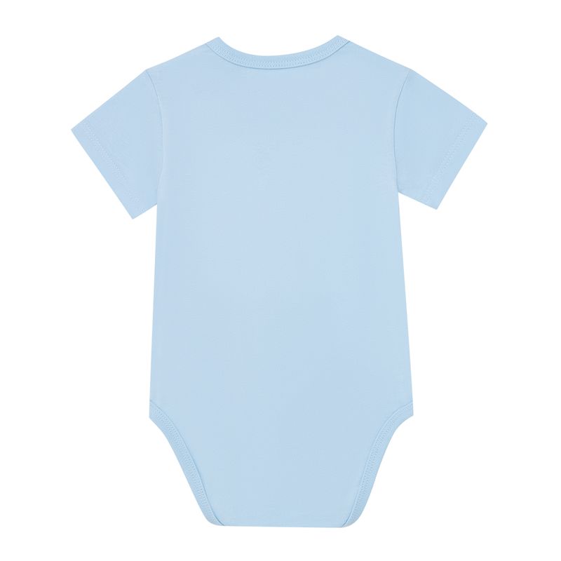 Body-manga-corta-para-recien-nacidos-Recien-nacido-Unisex-Azul