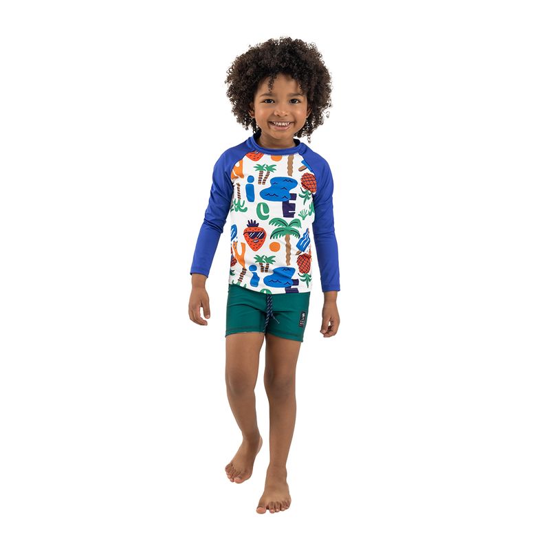 Pantaloneta-de-baño-tipo-boxer-para-bebe-niño-Ropa-bebe-nino-Verde