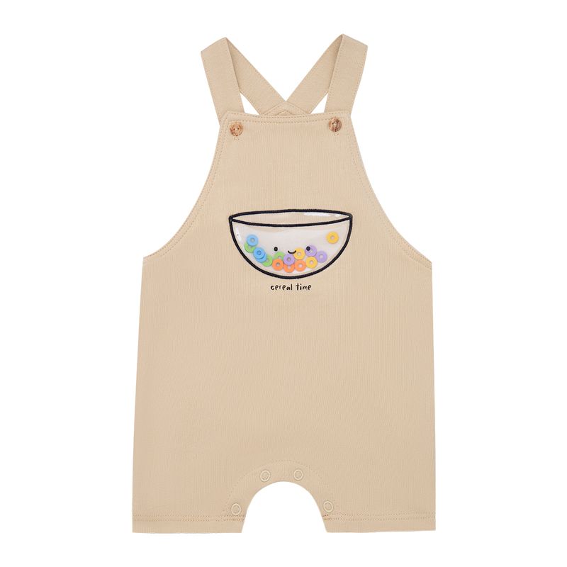 Overall-corto-para-recien-nacidos-Recien-nacido-Unisex-Cafe
