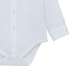 Body-camisa-manga-larga-para-recien-nacido-niño-Ropa-recien-nacido-nino-Blanco