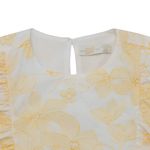 Camisa-manga-sisa-para-niña-Ropa-nina-Gris