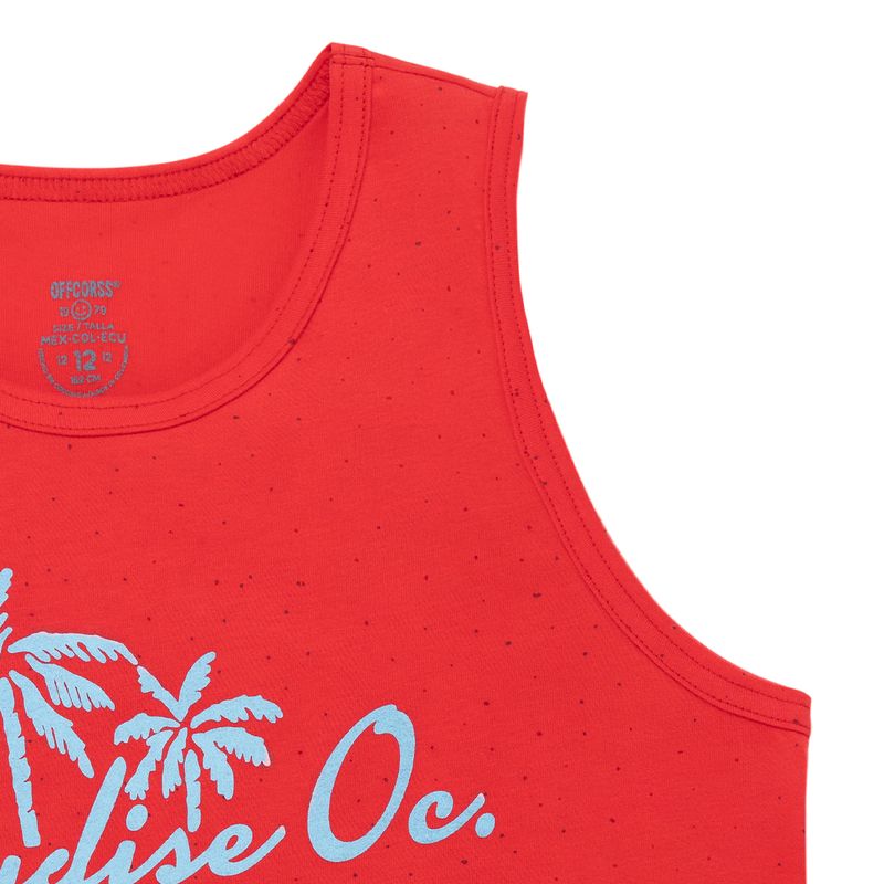 Camiseta-manga-sisa-para-niño-Ropa-nino-Rojo