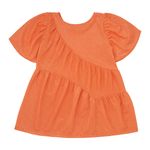 Vestido-manga-corta-para-bebe-niña-Ropa-bebe-nina-Naranja