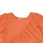 Vestido-manga-corta-para-bebe-niña-Ropa-bebe-nina-Naranja