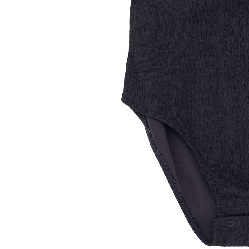 Body-manga-sisa-para-niña-Ropa-nina-Gris