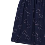 Falda-corta-para-niña-Ropa-nina-Azul