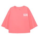 Camiseta-manga-corta-para-niñas-Ropa-nina-Rosado