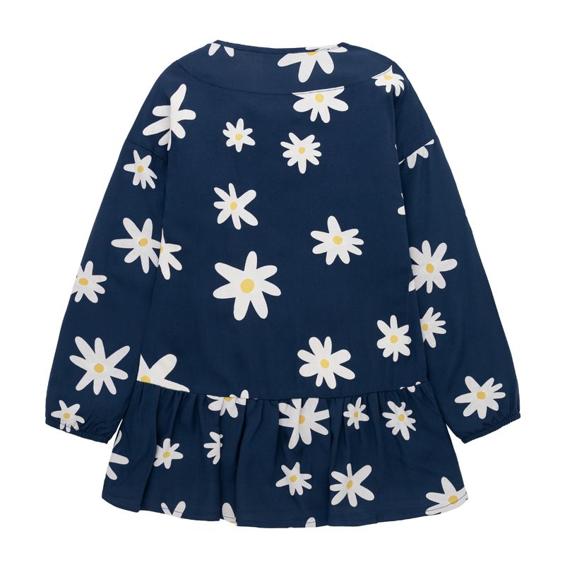 Vestido-manga-larga-para-bebe-niña-Ropa-bebe-nina-Azul