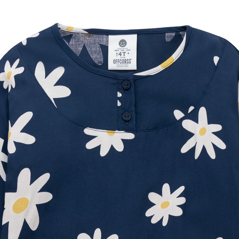 Vestido-manga-larga-para-bebe-niña-Ropa-bebe-nina-Azul