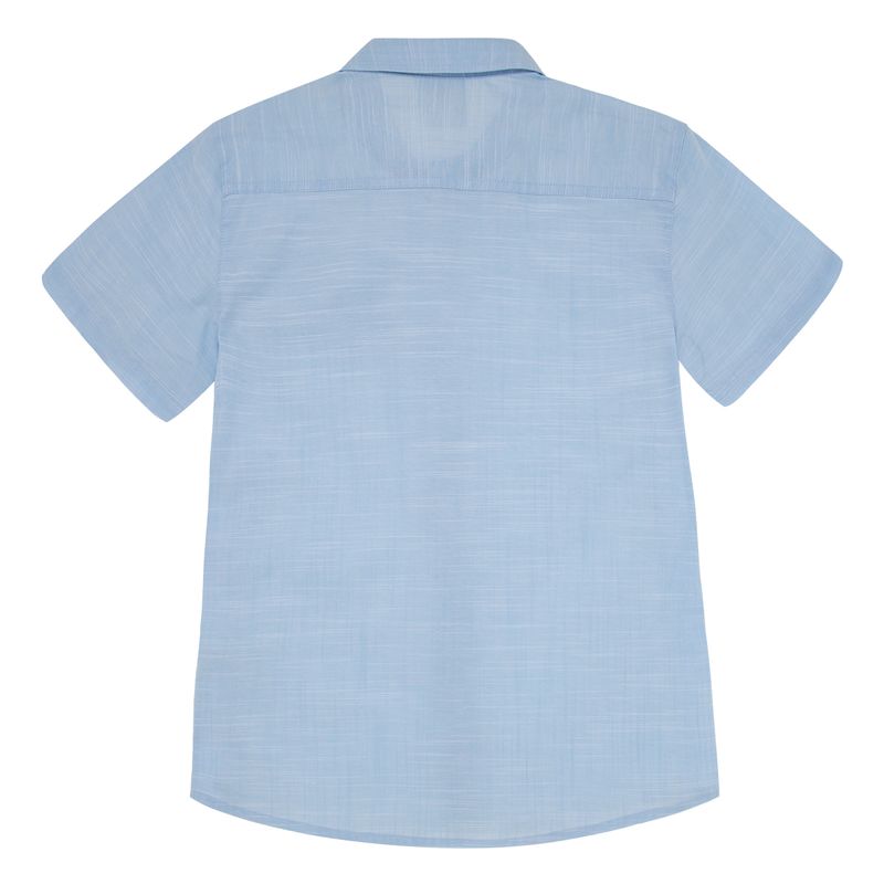Camisa-manga-corta-para-niño-Ropa-nino-Azul