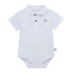 Body-tipo-polo-para-recien-nacido-niño-Ropa-recien-nacido-nino-Blanco