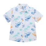 Camisa-manga-corta-para-bebe-niño-Ropa-bebe-nino-Blanco