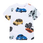 Camiseta-manga-corta-para-bebe-niño-Ropa-bebe-nino-Blanco