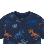 Camiseta-manga-corta-para-bebe-niño-Ropa-bebe-nino-Azul