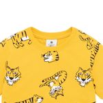 Camiseta-manga-corta-para-bebe-niño-Ropa-bebe-nino-Amarillo