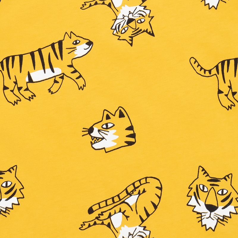 Camiseta-manga-corta-para-bebe-niño-Ropa-bebe-nino-Amarillo