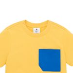 Camiseta-manga-corta-para-bebe-niño-Ropa-bebe-nino-Amarillo