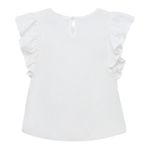 Camisa-manga-corta-para-bebe-niña-Ropa-bebe-nina-Cafe