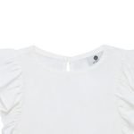 Camisa-manga-corta-para-bebe-niña-Ropa-bebe-nina-Cafe