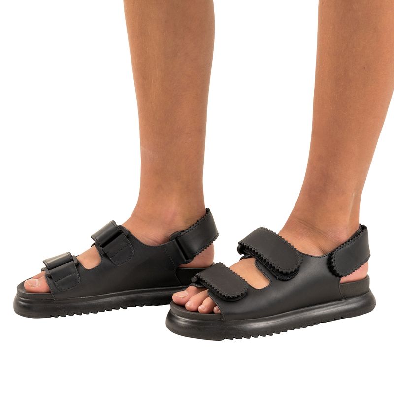 Sandalias-para-niña-Ropa-nina-Negro