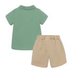 Conjunto-corto-para-recien-nacido-niño-Ropa-recien-nacido-nino-Verde