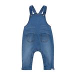 Overall-largo-para-recien-nacidos-unisex-Ropa-recien-nacido-nino-Indigo-medio